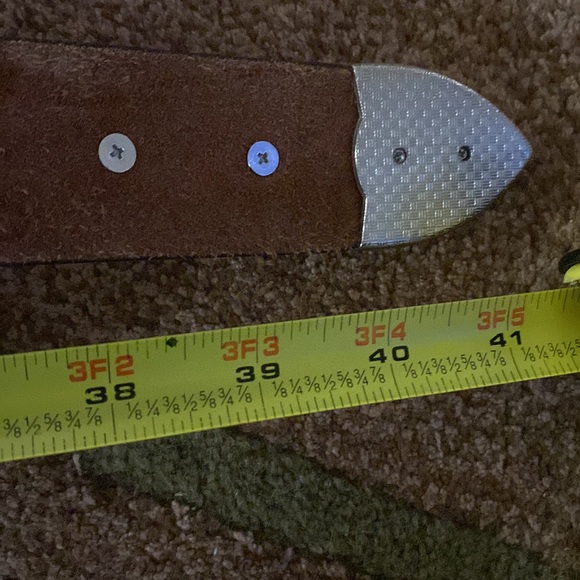 Montana West western Leather blinged out belt - Picture 5 of 5